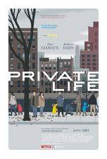 Filmposter Private Life