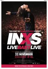 Filmposter INXS Live Baby Live at Wembley Stadium