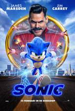 Filmposter Sonic the Hedgehog
