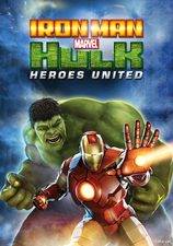 Filmposter Marvel's Iron Man & Hulk: Heroes United
