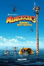 Filmposter Madagascar 3: Europe&#39;s Most Wanted