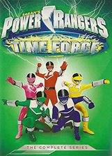 Serieposter Power Rangers Time Force