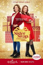 Filmposter Sister Swap: A Hometown Holiday