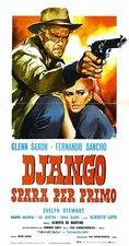 Filmposter Django Shoots First