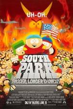 Filmposter South Park: Bigger, Longer & Uncut