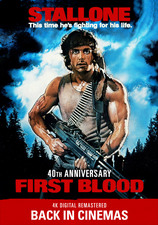 Filmposter First Blood – 40th Anniversary (re-release)