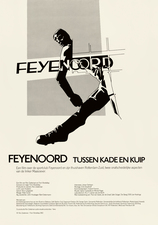 Filmposter Feyenoord - tussen kade en Kuip
