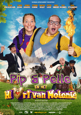 Filmposter Pip & Pelle en het Hart van Molonië