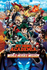 Filmposter My Hero Academia: World Heroes' Mission