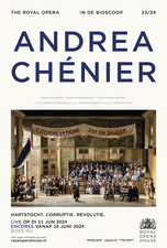 Filmposter ROH 23/24: Andrea Chenier