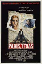 Filmposter Paris, Texas