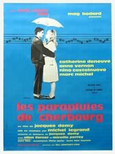 Filmposter Les parapluies de Cherbourg