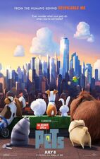 Filmposter The Secret Life of Pets