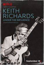 Filmposter Keith Richards: Under the Influence