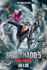 Filmposter Sharknado 5: Global Swarming