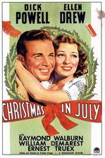 Filmposter Christmas in July